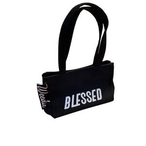 Edie Parker - Custom Bodega Bag Blessed in Black & White